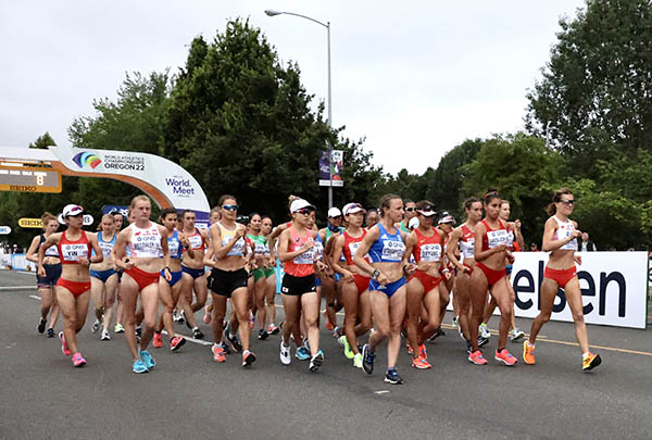 Largada da marcha atl�tica 35 km (Carol Coelho/CBAt)